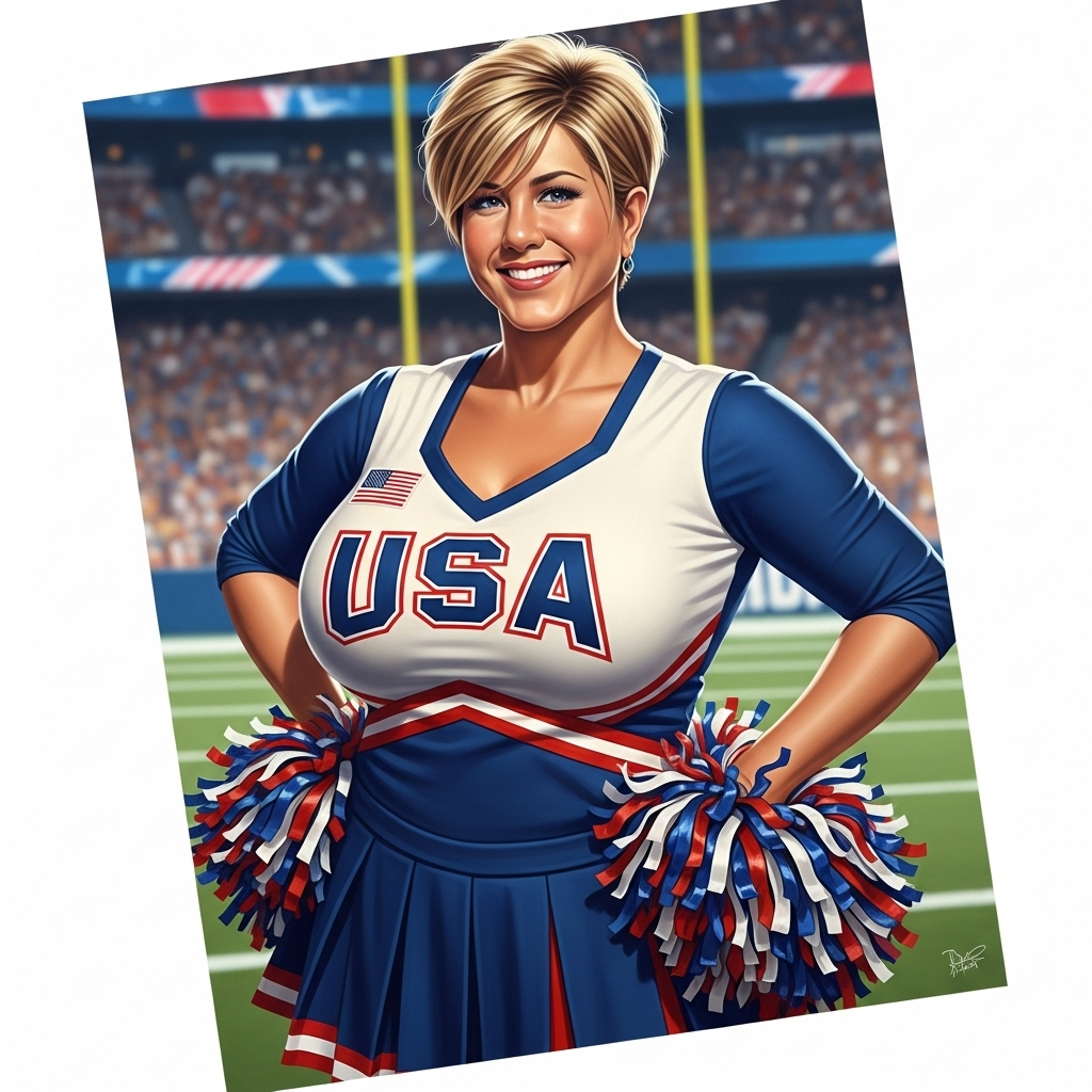 Cheerleade Blank Meme Template