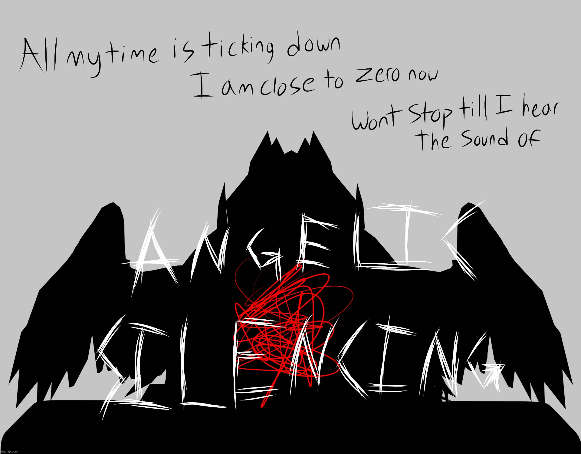 idk if this even counts as a drawing but here's a render i drew text on | made w/ Imgflip meme maker
