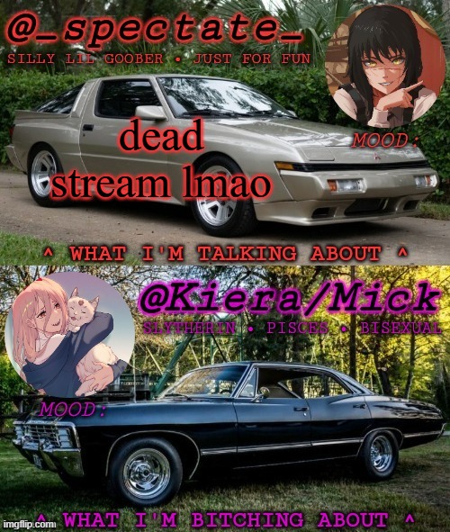 KM Spectate Shared Temp | dead stream lmao | image tagged in km spectate shared temp | made w/ Imgflip meme maker