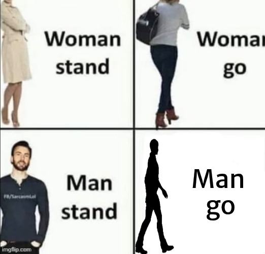 Man 
go | made w/ Imgflip meme maker