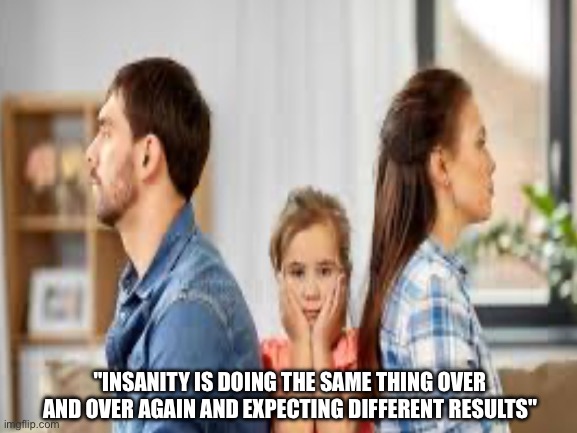 It ends with us | "INSANITY IS DOING THE SAME THING OVER AND OVER AGAIN AND EXPECTING DIFFERENT RESULTS" | image tagged in decisions | made w/ Imgflip meme maker