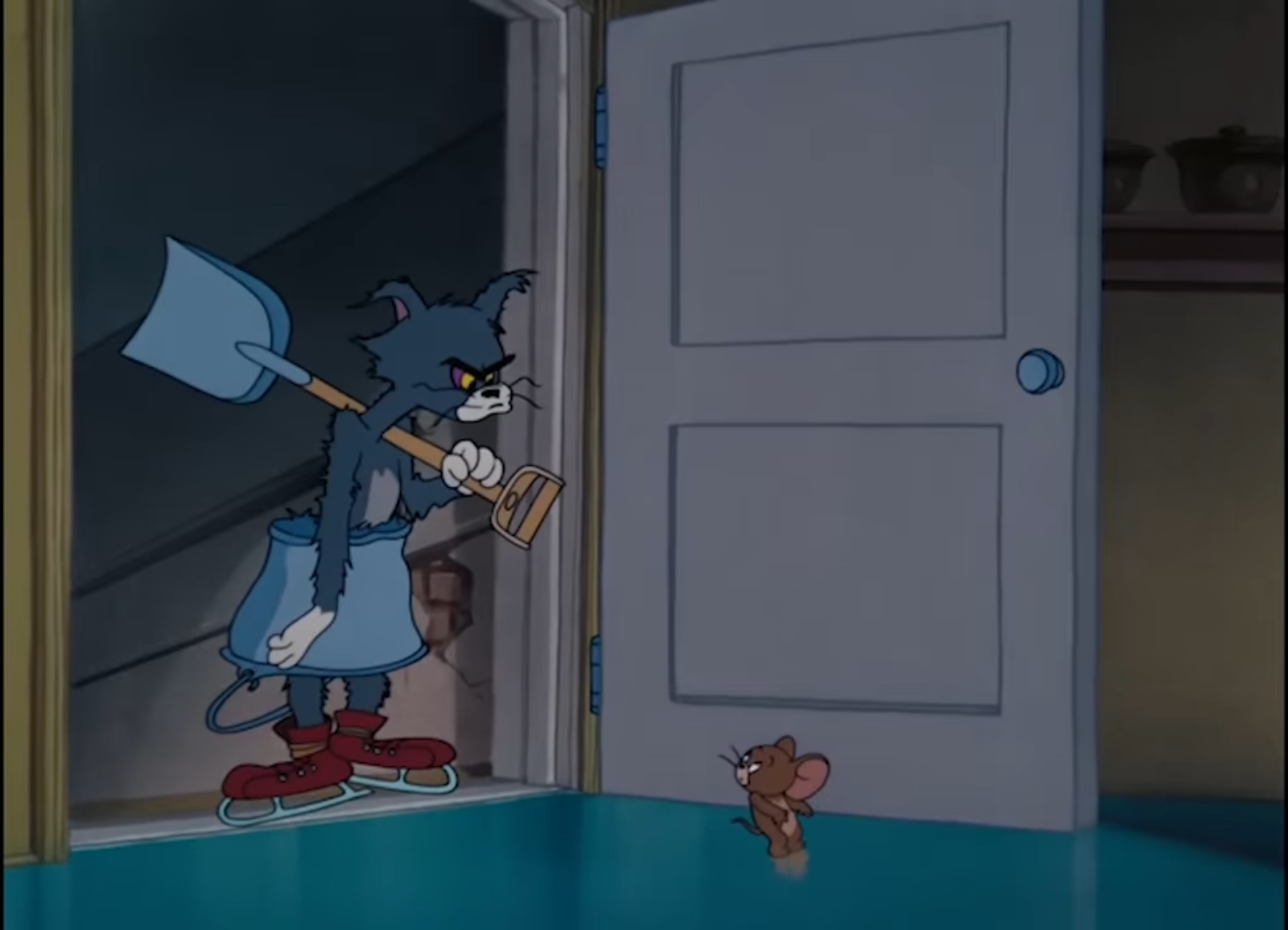 Returning Tom Blank Meme Template