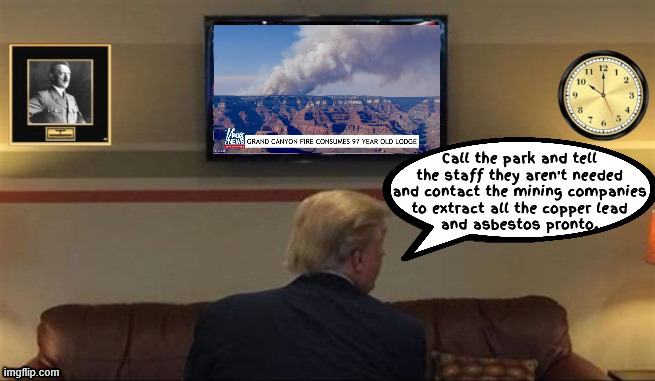 The Park is Mine | image tagged in the park is mine,rake around the rim job,copper lead asbestos uranium,maga mine,close the park fire the staff,monarch mischief | made w/ Imgflip meme maker