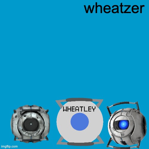 wheatzer | wheatzer | image tagged in blank weezer blue album edit | made w/ Imgflip meme maker