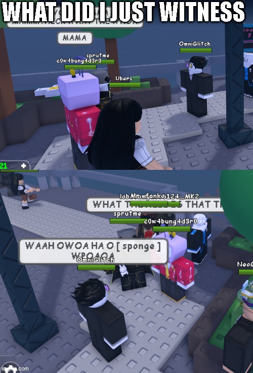 WHAT DID I JUST WITNESS | made w/ Imgflip meme maker