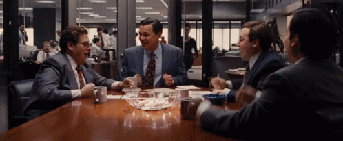 Wolf of wallstreet Blank Meme Template