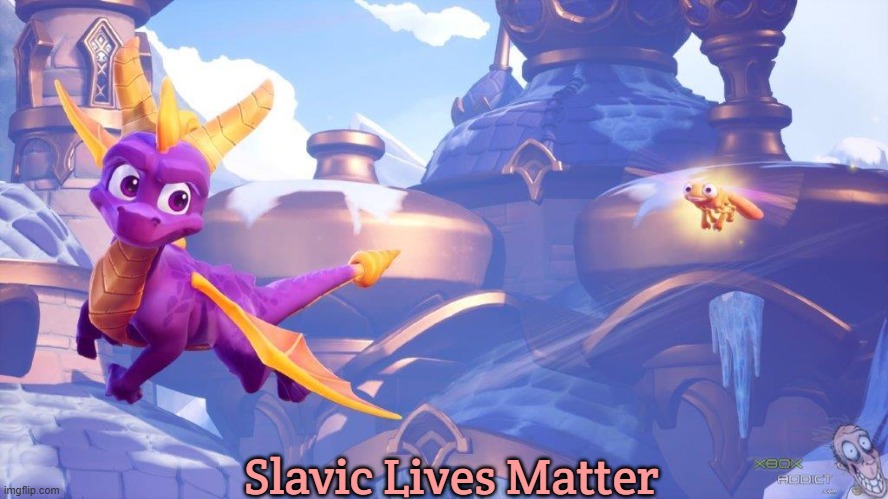 Black Lives Matter | Slavic Lives Matter | image tagged in black lives matter,slavic lives matter,blm | made w/ Imgflip meme maker