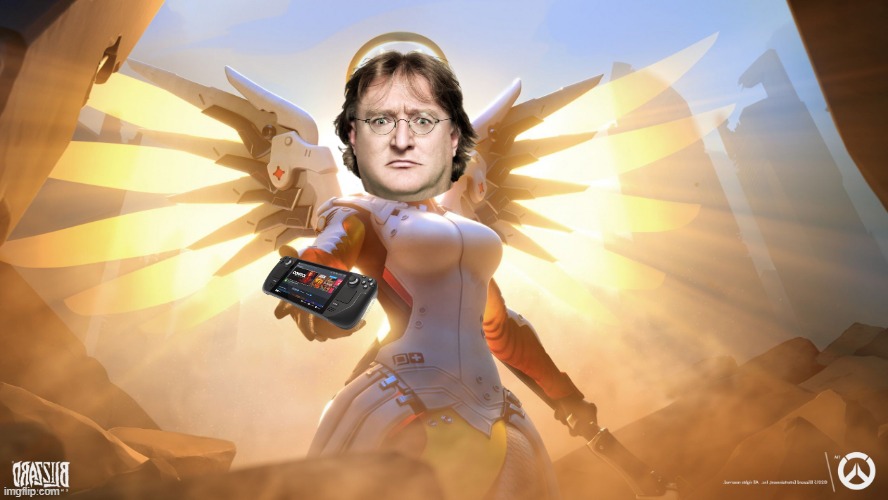image tagged in mercy | made w/ Imgflip meme maker