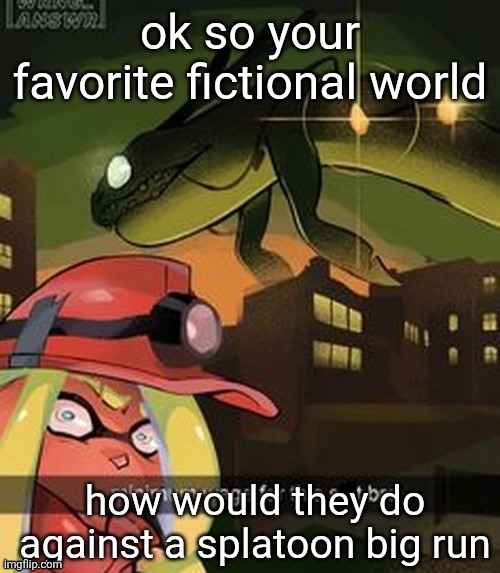 I'm tied between Deltarune and Sonic, either way the Salmonoids are cooked | made w/ Imgflip meme maker