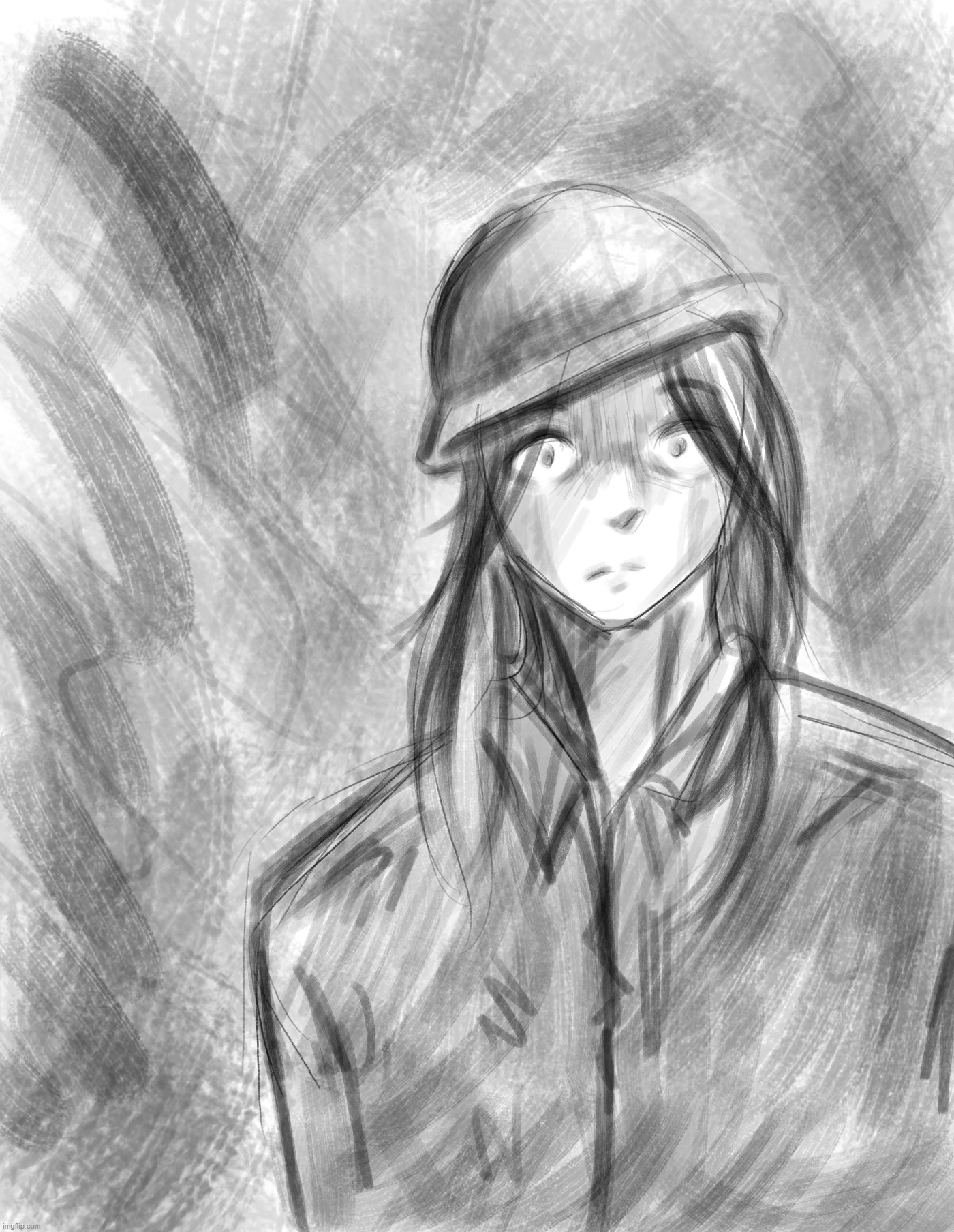 moons thousand yard stare bc ya | made w/ Imgflip meme maker