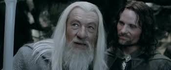 High Quality gandalf a thing is about to happen Blank Meme Template