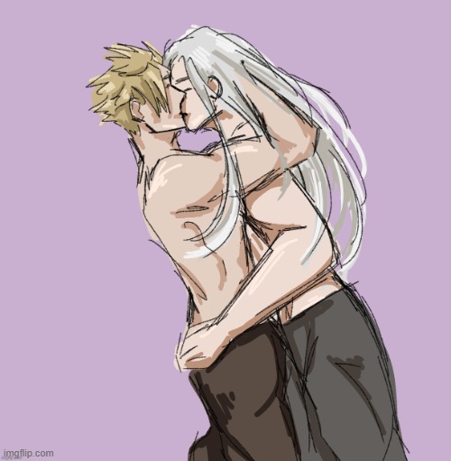 image tagged in cloud x sephiroth thank you disco | made w/ Imgflip meme maker