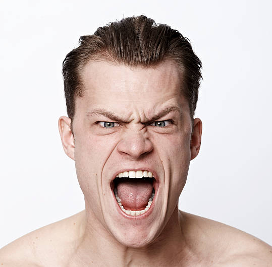 yelling guy Blank Meme Template