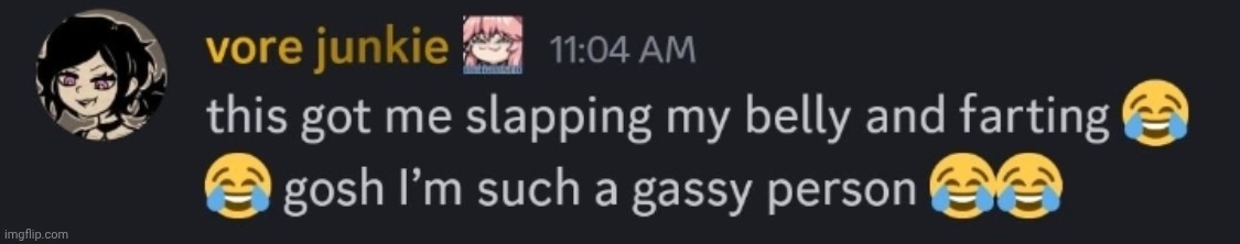 ㅤ | image tagged in this got me slapping my belly,comment,comments,discord | made w/ Imgflip meme maker