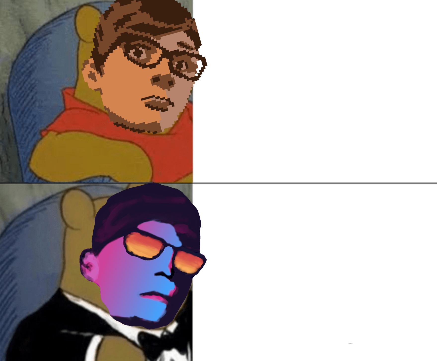 Aart de pooh Blank Meme Template