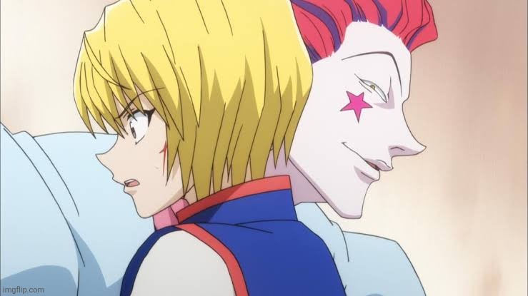 Hxh hunter hunter kurapika hisoka | image tagged in hxh hunter hunter kurapika hisoka | made w/ Imgflip meme maker