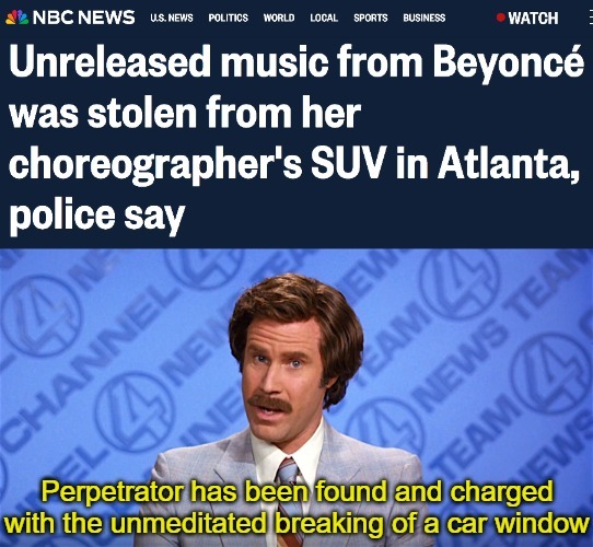 :D | image tagged in celebrity,funny,anchorman news,crime | made w/ Imgflip meme maker