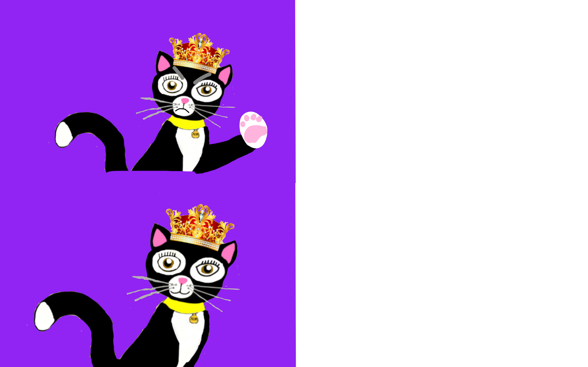 High Quality Charlotte's Web of Whoozits Hotline Bling Blank Meme Template