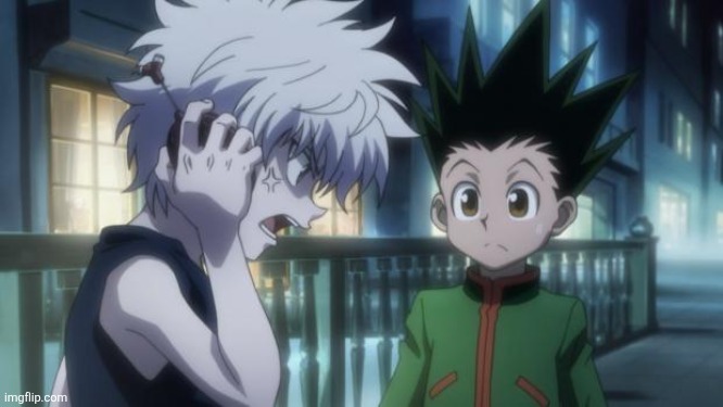 Killua | image tagged in killua | made w/ Imgflip meme maker