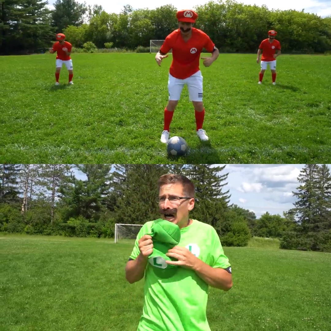 Luigi Vs The Mario Clones Blank Meme Template
