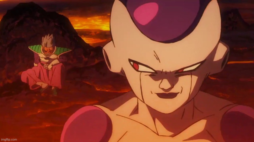 Frieza kills Paragus | image tagged in frieza kills paragus | made w/ Imgflip meme maker