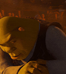 Shreek look Blank Meme Template