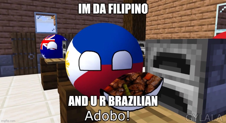 Philippines school | IM DA FILIPINO AND U R BRAZILIAN | image tagged in philippines school | made w/ Imgflip meme maker