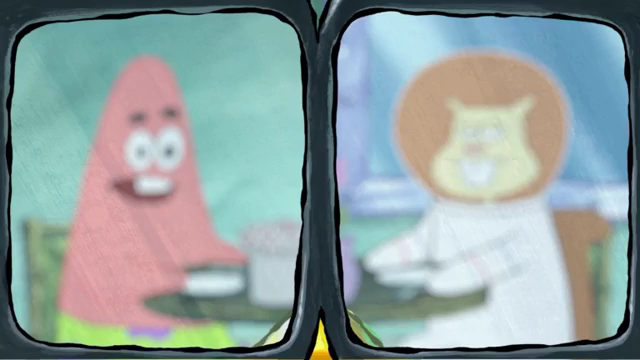Patrick & Sandy but they both look off Blank Meme Template