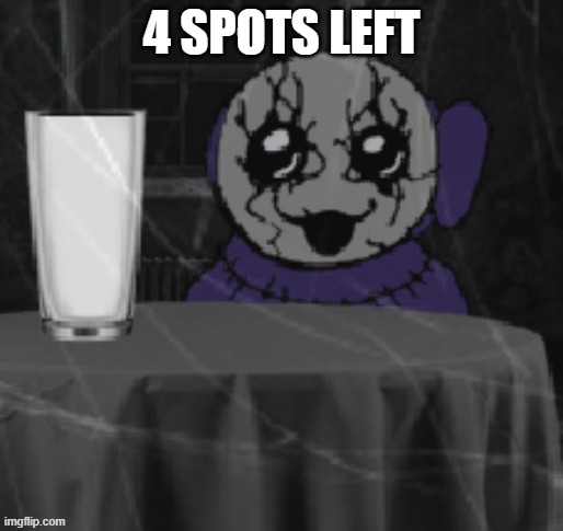 Goober Tinky | 4 SPOTS LEFT | image tagged in goober tinky | made w/ Imgflip meme maker