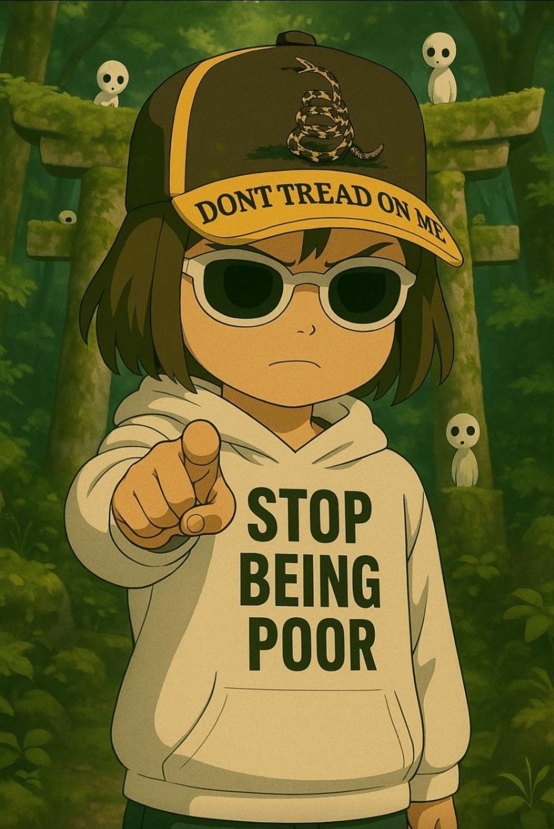 $Ghibli Blank Meme Template