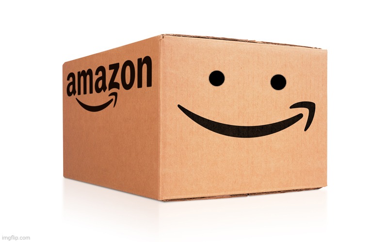 image tagged in amazon box | made w/ Imgflip meme maker