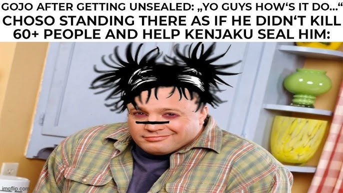 At least he helped Yuji- | made w/ Imgflip meme maker