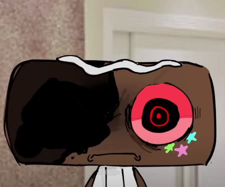 High Quality Cosmo Thousand yard stare Blank Meme Template