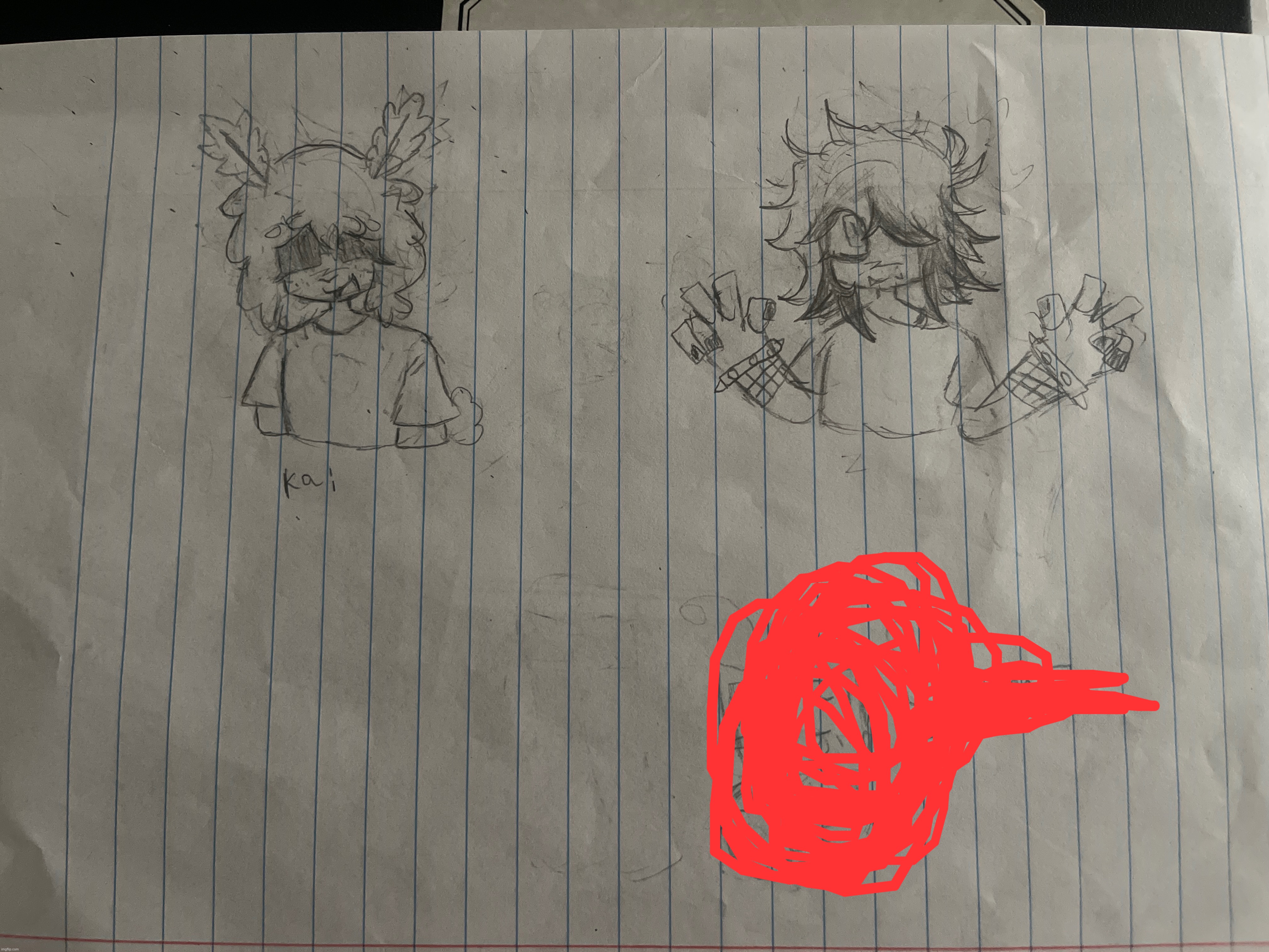 Doodles I did! (don’t ask about the shaded out one.) | made w/ Imgflip meme maker