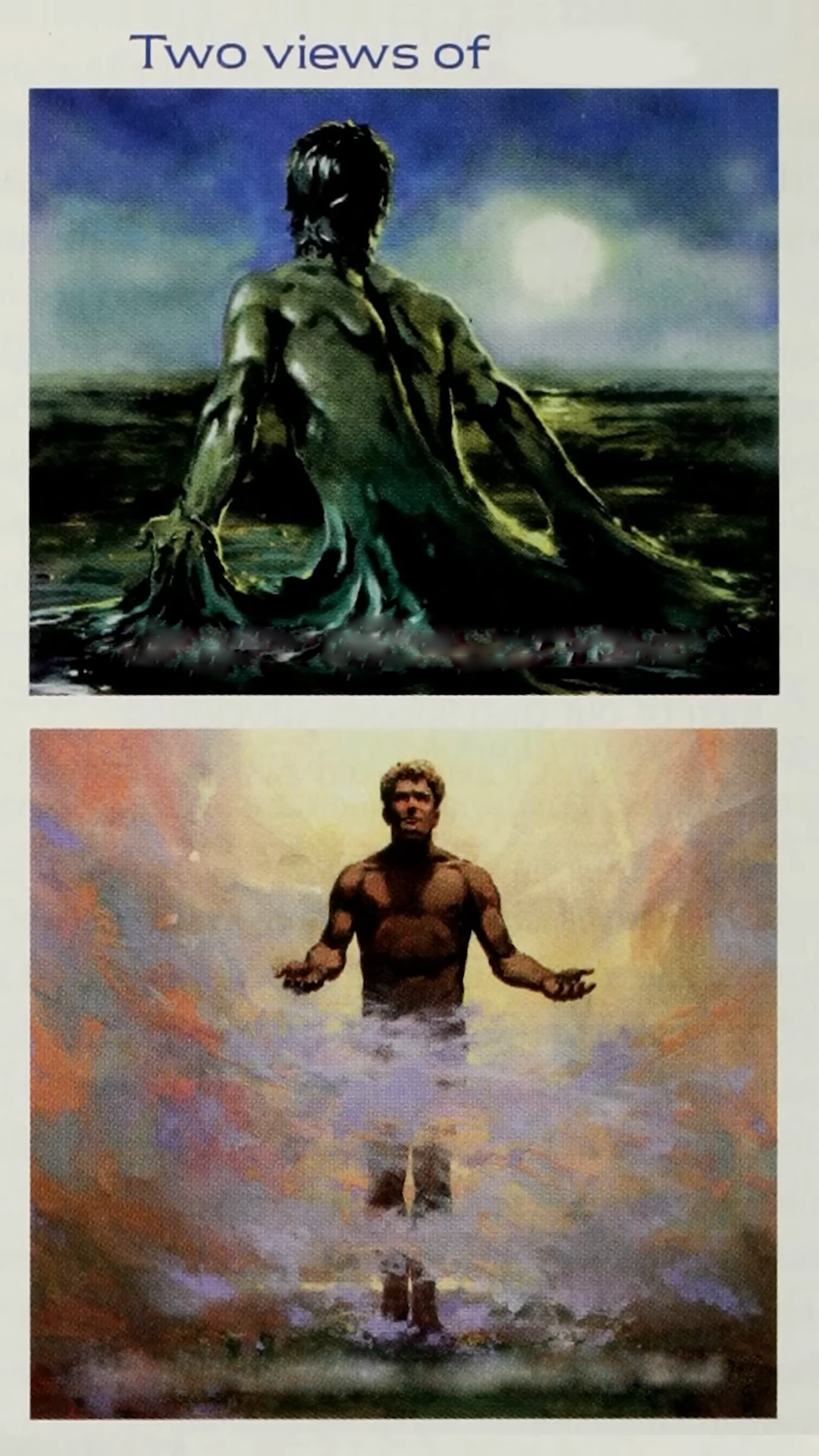 Two Views Blank Meme Template