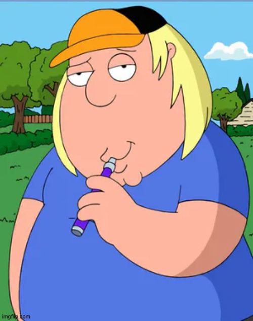 Chris: Vaping | made w/ Imgflip meme maker