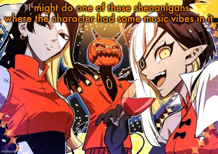 holy shit guy it my favourite music show | I might do one of these shenanigans where the character had some music vibes in it | image tagged in holy shit guy it my favourite music show | made w/ Imgflip meme maker