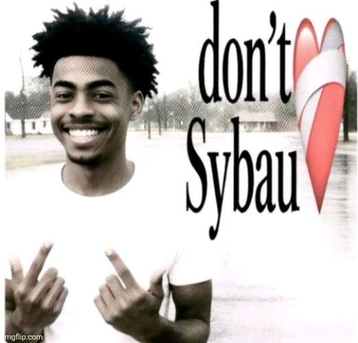 Don't Sybau | image tagged in don't sybau | made w/ Imgflip meme maker