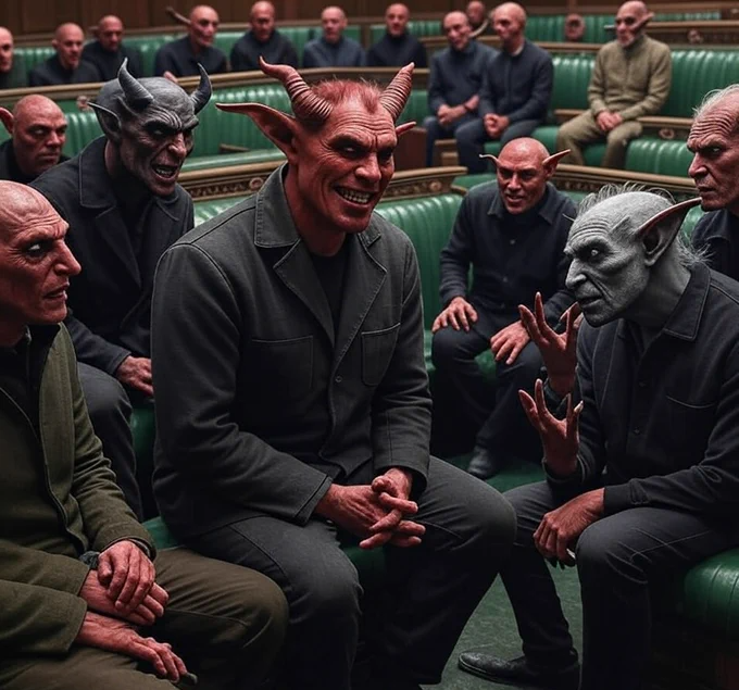 Demons in Government Blank Meme Template