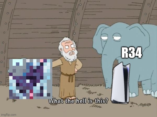 There is rule 34 of PS5 don't search it up. | R34 | image tagged in what the hell is this,ps5,rule 34 | made w/ Imgflip meme maker