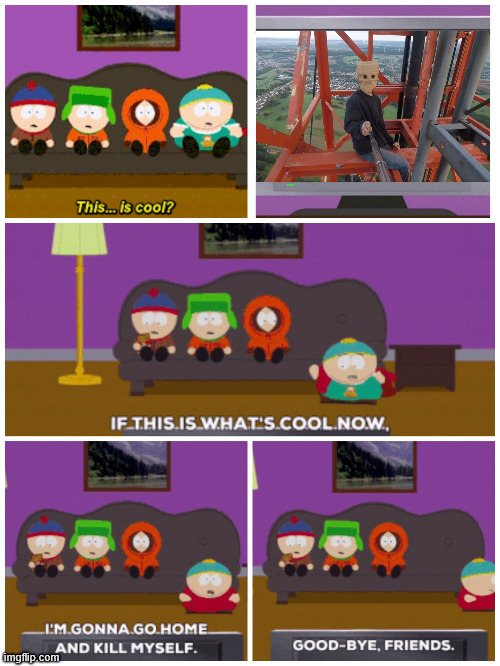 South Park, the climber | image tagged in south park lattice climbing,lattice climbing,fanart,memes,south park,old times | made w/ Imgflip meme maker