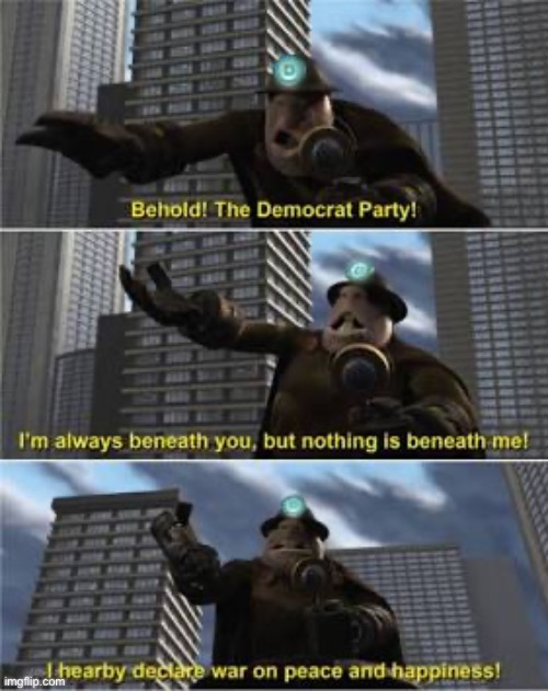 Underminer | image tagged in mr incredible,democrats | made w/ Imgflip meme maker