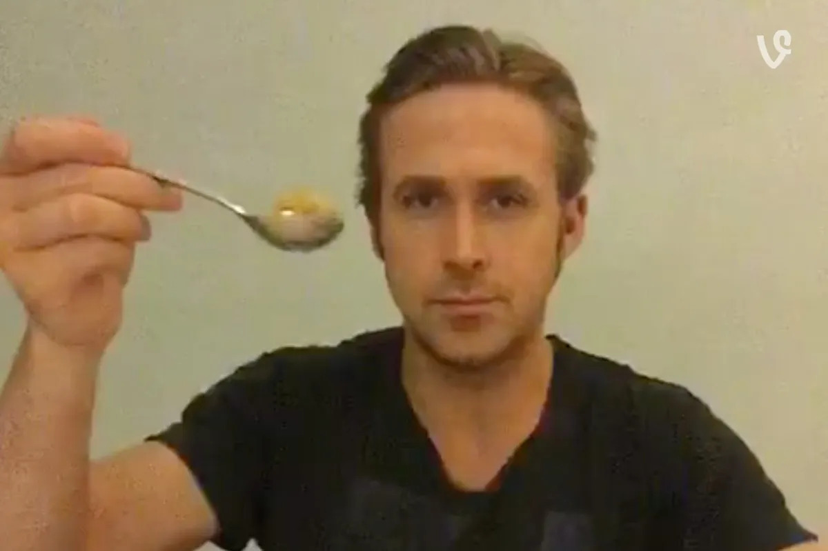 Ryan Gosling Spoon Blank Meme Template