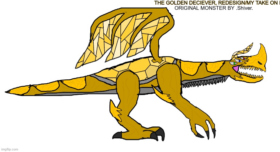 The Golden Deceiver Redesign | made w/ Imgflip meme maker