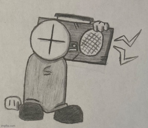 Boombox Guy (Madness Combat 1) | made w/ Imgflip meme maker