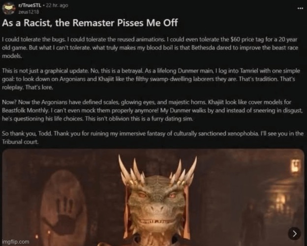 Average Dark Elf main (I’m not sure you’ll be able to read this) | made w/ Imgflip meme maker