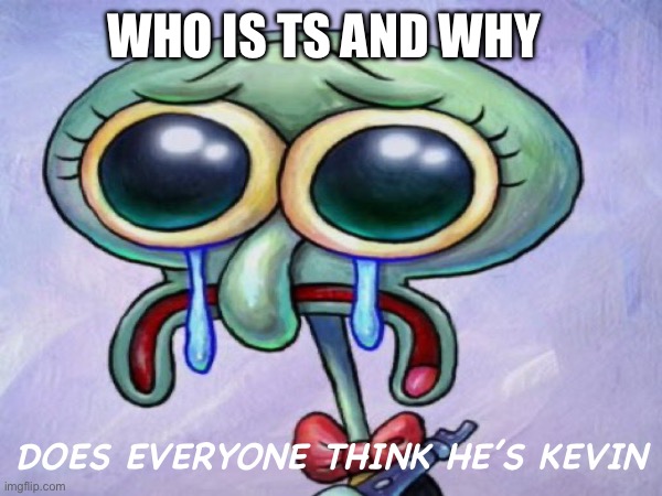 Today I am the berdthday boy | WHO IS TS AND WHY; DOES EVERYONE THINK HE’S KEVIN | made w/ Imgflip meme maker
