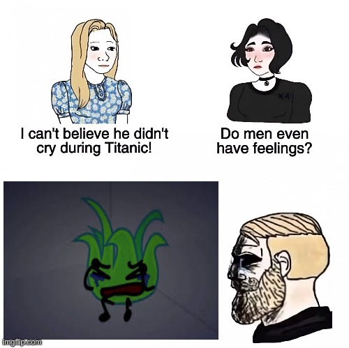 Do men even have feelings? | image tagged in do men even have feelings | made w/ Imgflip meme maker