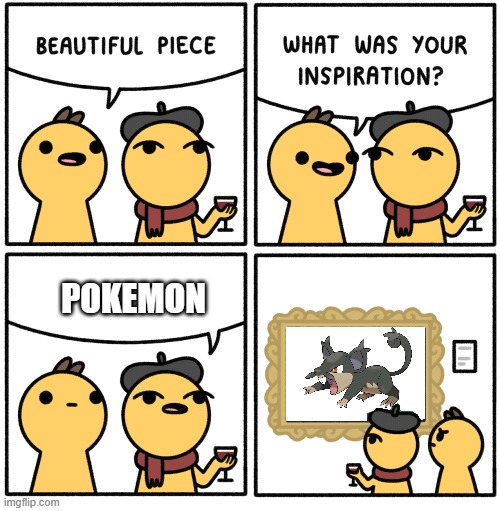 Rat | POKEMON | image tagged in beautiful piece,pokemon | made w/ Imgflip meme maker