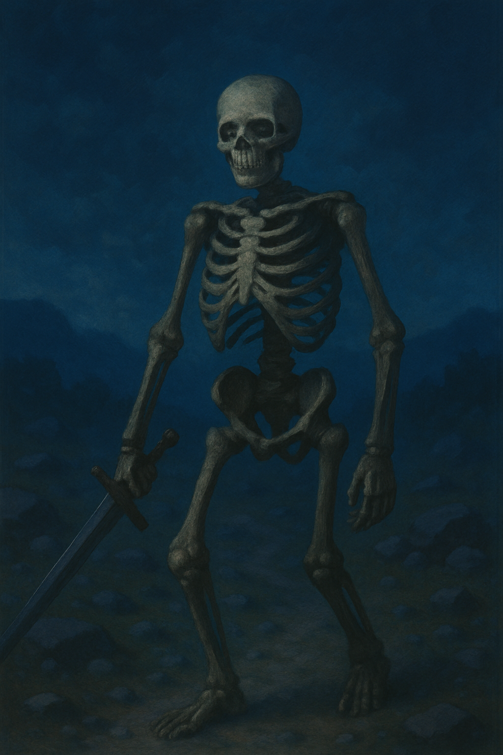 High Quality Skeleton Warrior Blank Meme Template
